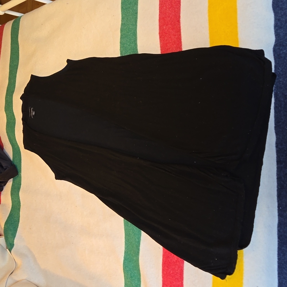 Tahari long merino wool vest - size 2x